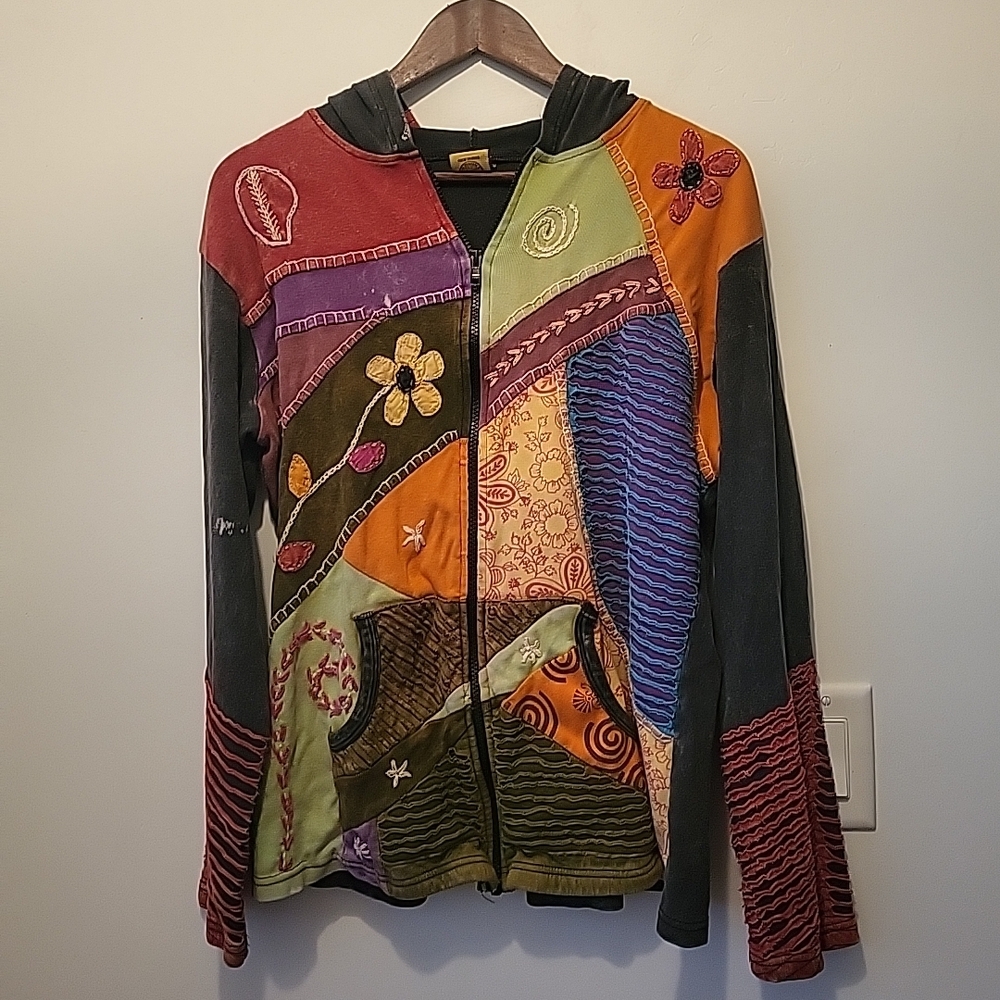 Karma Multicolor Patchwork Jacket - Picture 9 of 9
